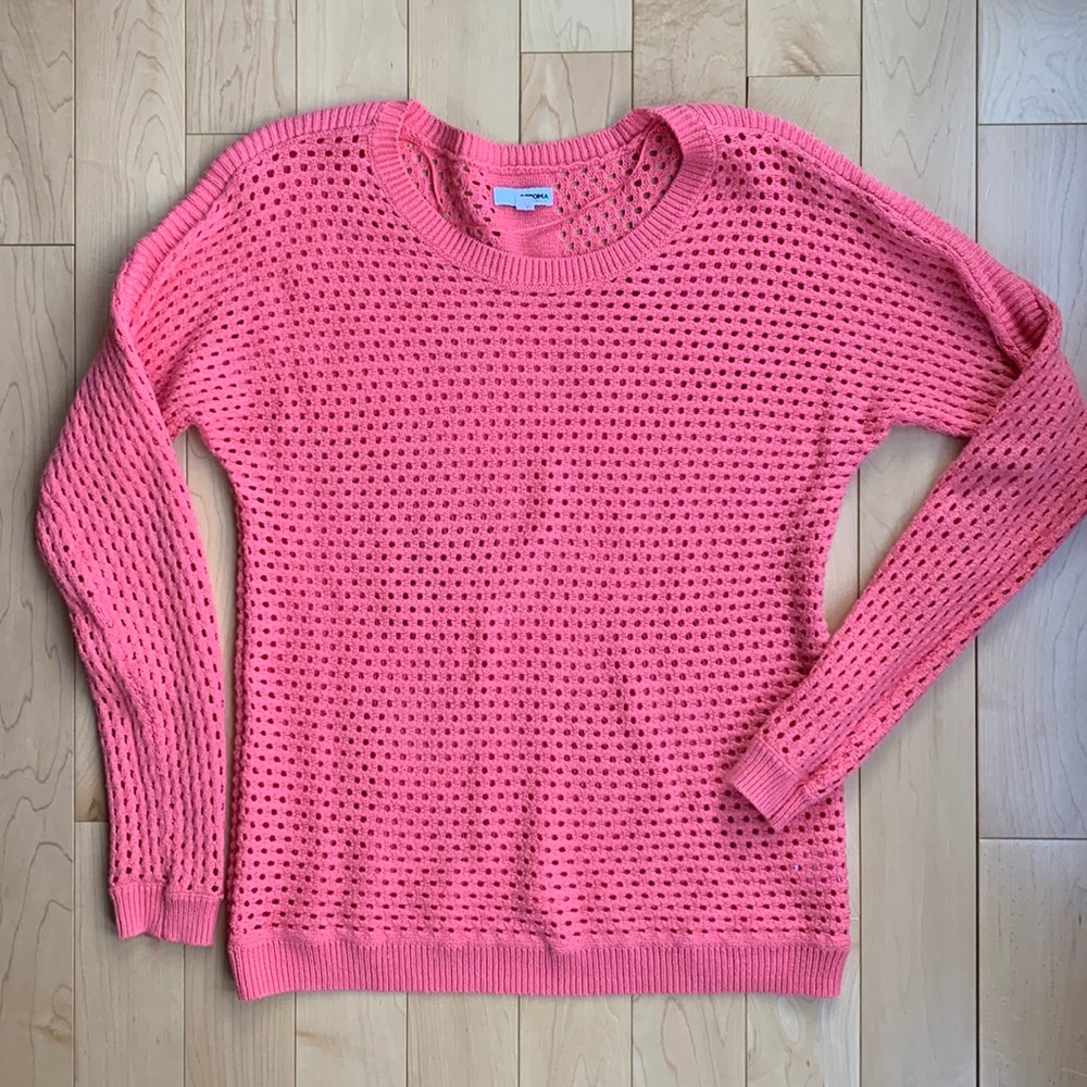 Sonoma open weave sweater